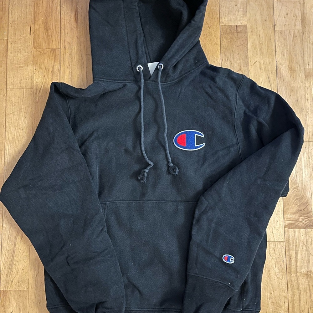 Champion Reverse Weave Hoodie Size Small